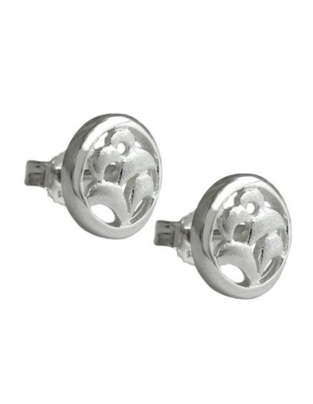 Stud Örhängen Fantasy Flower Silver 925
