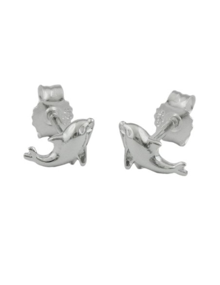 Stud Örhängen Little Dolphin Silver 925