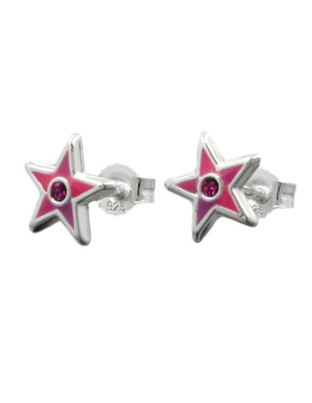 Stud Örhängen Little Stars Silver 925