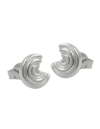Stud Örhängen Round Silver 925