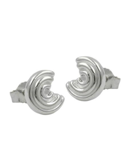 Stud Örhängen Round Silver 925
