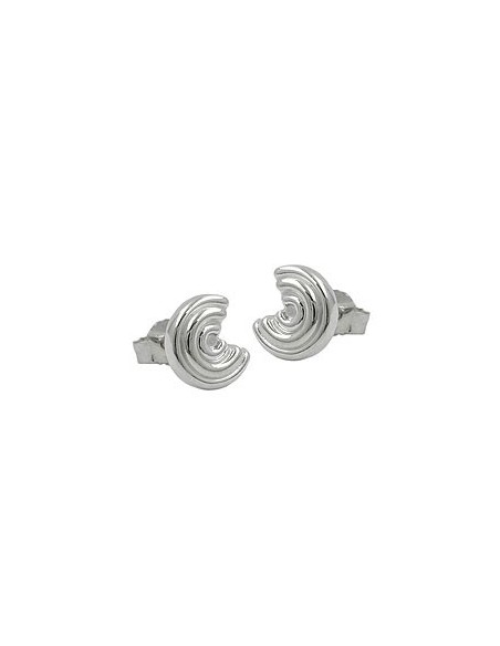 Stud Örhängen Round Silver 925