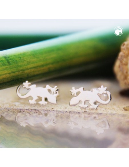Stud Örhängen Salamander Silver 925