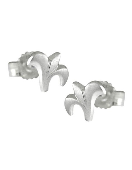 Stud Örhängen Small Flower Silver 925