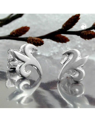 Stud Örhängen Small Flower Silver 925