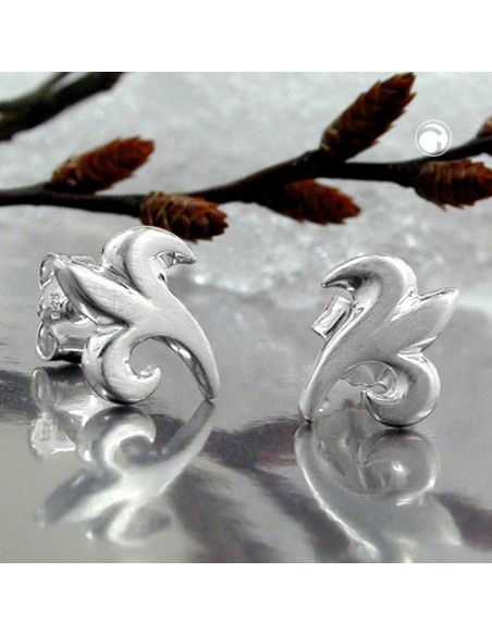 Stud Örhängen Small Flower Silver 925