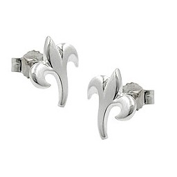 Stud Örhängen Small Flower Silver 925