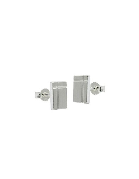 Stud Örhängen Square With Kors Silver 925