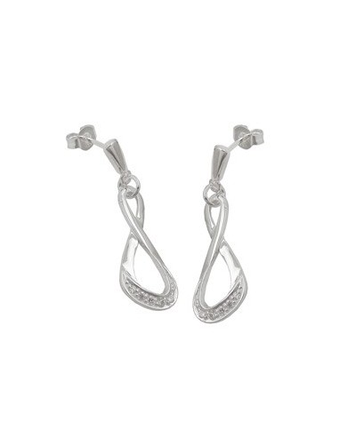 Stud Örhängen With Zirconias Silver 925