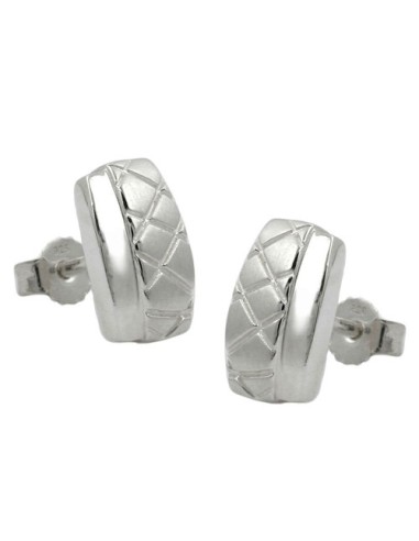 Stud Örhängen X-Shapes Silver 925
