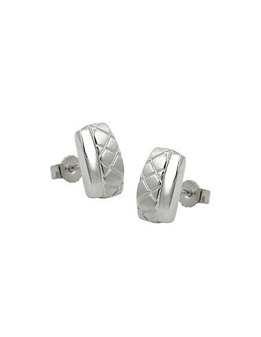 Stud Örhängen X-Shapes Silver 925