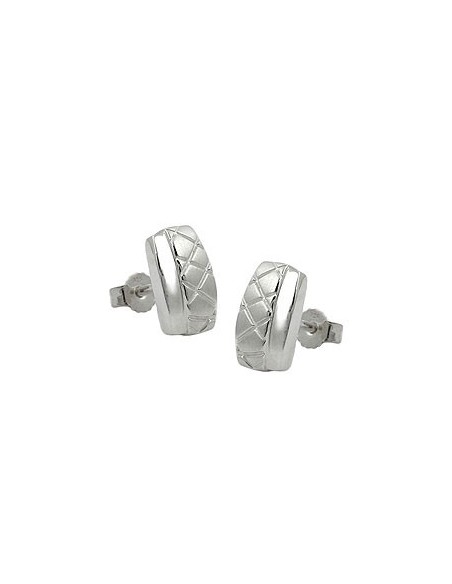 Stud Örhängen X-Shapes Silver 925