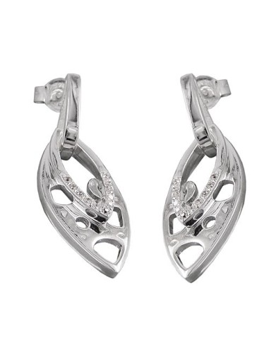 Stud Örhängen Zirconia Silver 925