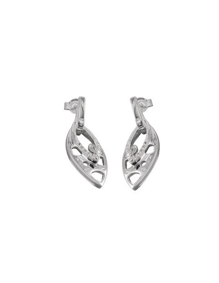 Stud Örhängen Zirconia Silver 925