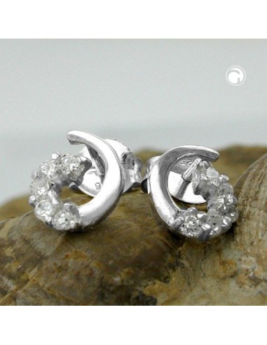 Stud Örhängen Zirconia Silver 925