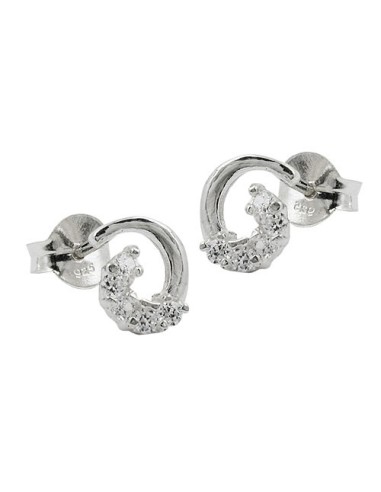 Stud Örhängen Zirconia Silver 925