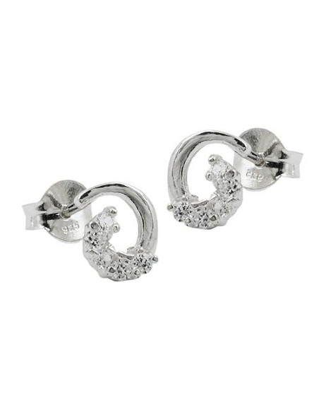 Stud Örhängen Zirconia Silver 925