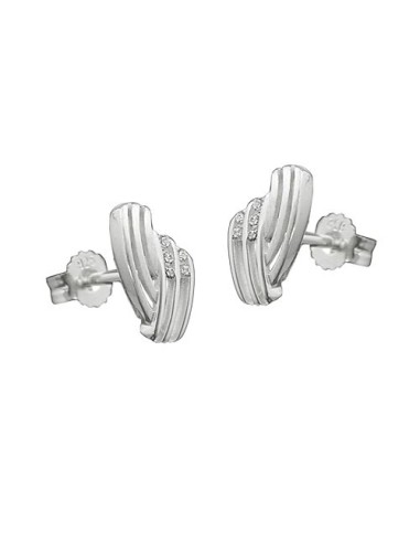 Stud Örhängen Zirconia Silver 925
