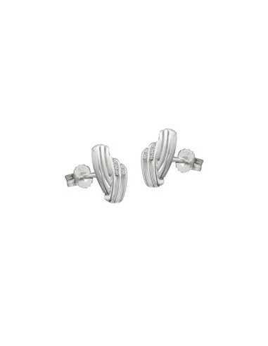 Stud Örhängen Zirconia Silver 925