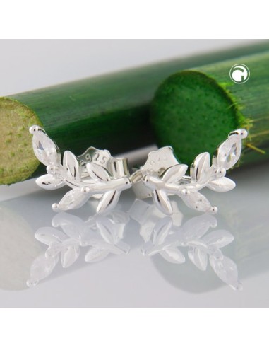 Stud Örhängen Zirconia Silver 925