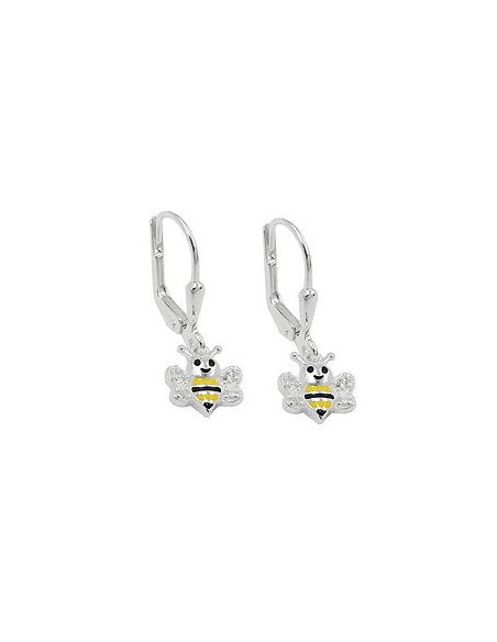 Örhänge Bees With Zirconia Silver 925