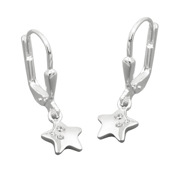 Örhänge Bees With Zirconia Silver 925