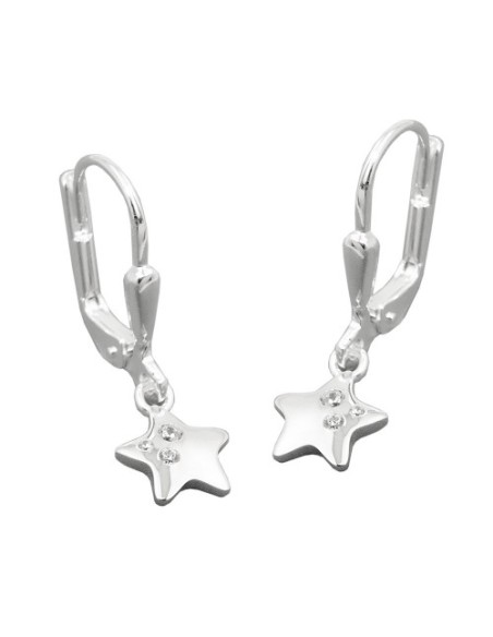 Örhänge Bees With Zirconia Silver 925