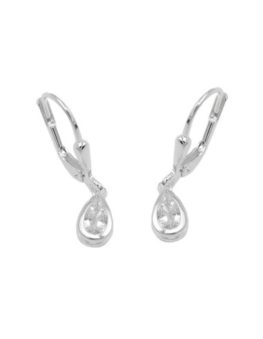 Örhänge Drop With Zirconia Silver 925