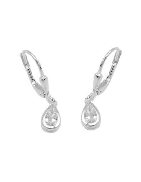 Örhänge Drop With Zirconia Silver 925