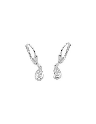 Örhänge Drop With Zirconia Silver 925