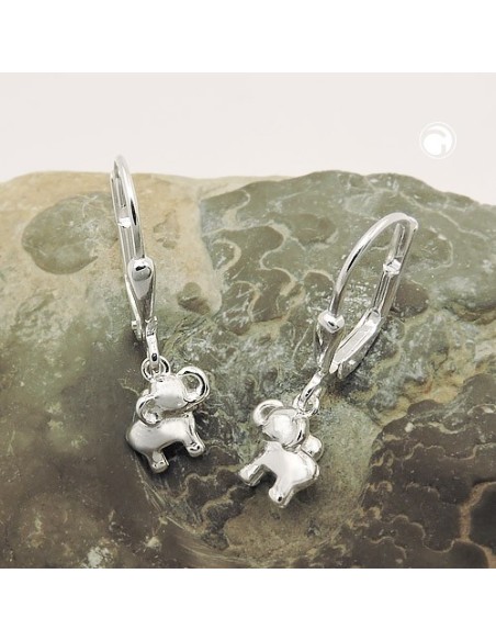 Örhänge Elephant Silver 925