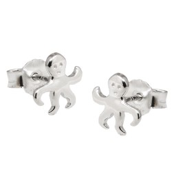 Örhänge Studs Octopus Silver 925