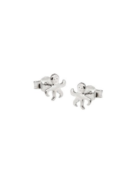 Örhänge Studs Octopus Silver 925