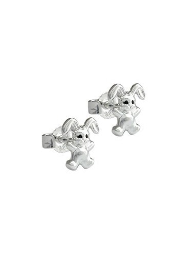 Örhängen 7mm Small Hare Silver 925