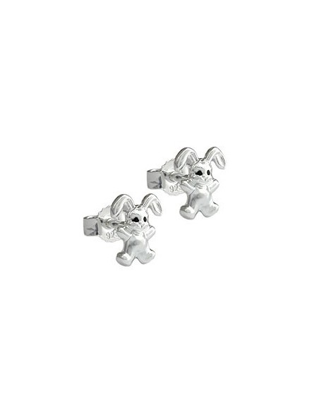 Örhängen 7mm Small Hare Silver 925