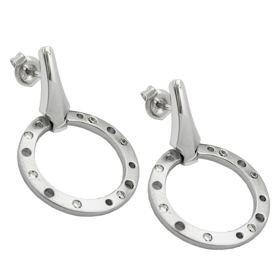 Örhängen Cubic Zirconia Silver 925
