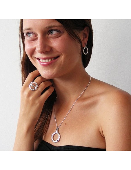 Örhängen Cubic Zirconia Silver 925