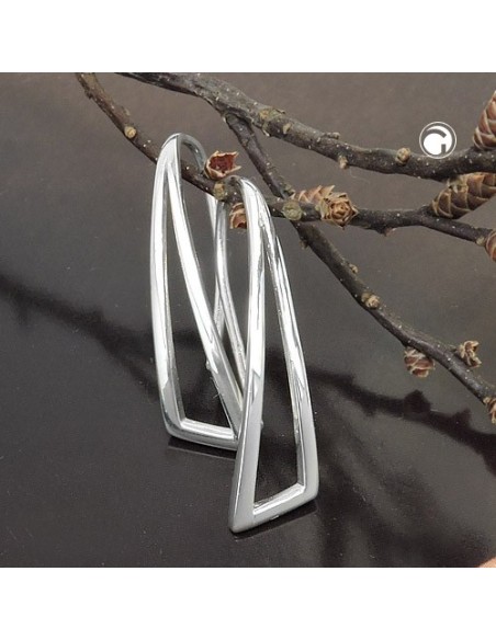 Örhängen Earkrok Triangle Silver 925