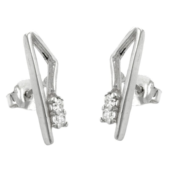 Örhängen Fantasy Zirconia Silver 925