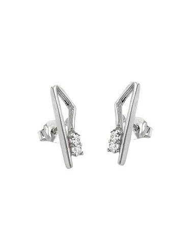 Örhängen Fantasy Zirconia Silver 925