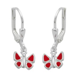 Örhängen Leverback Butterfly Silver 925