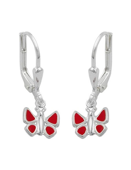 Örhängen Leverback Butterfly Silver 925