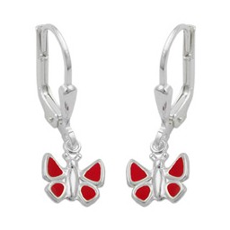 Örhängen Leverback Butterfly Silver 925
