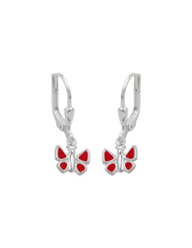 Örhängen Leverback Butterfly Silver 925