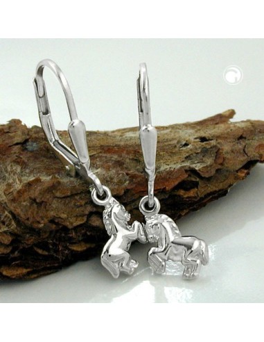 Örhängen Leverback Horse Silver 925