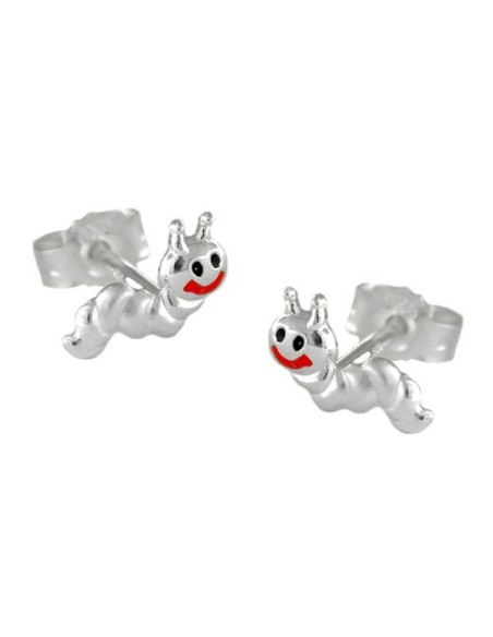 Örhängen Small Worm Silver 925