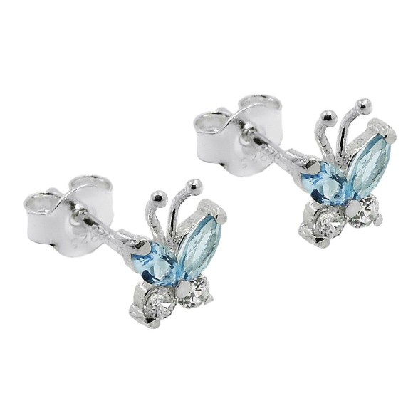 Örhängen Studs Butterfly Silver 925