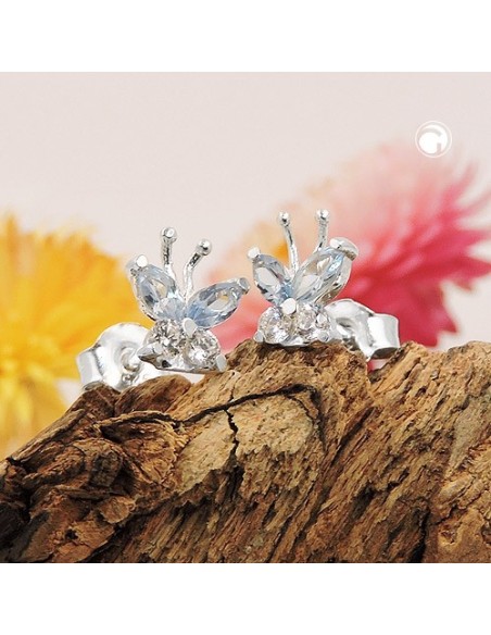 Örhängen Studs Butterfly Silver 925