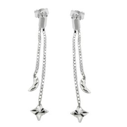 Örhängen Studs Moon/Star Silver 925