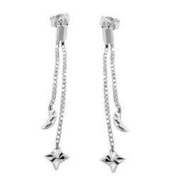Örhängen Studs Moon/Star Silver 925